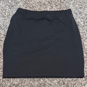 SHEIN Black Mini Skirt for Cocktail Occasions